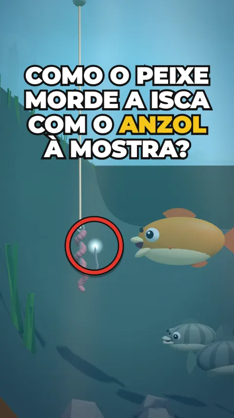 Capa do vídeo “Como o peixe morde a isca com o anzol à mostra?”